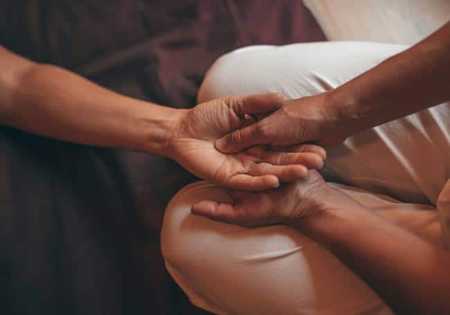 hand massage