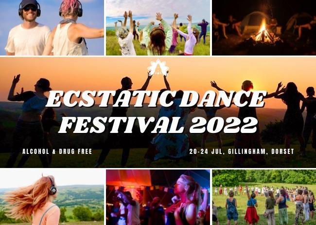 ecstatic dance festival banner