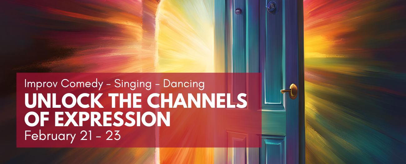 Unlock the channels of expression banner