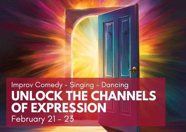 Unlock the channels of expression banner