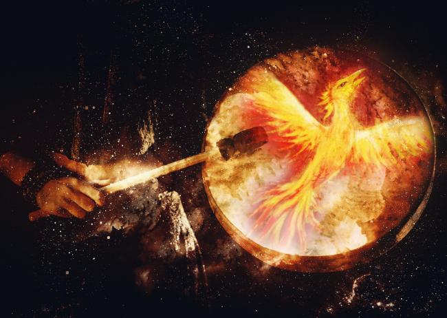 drum-fire